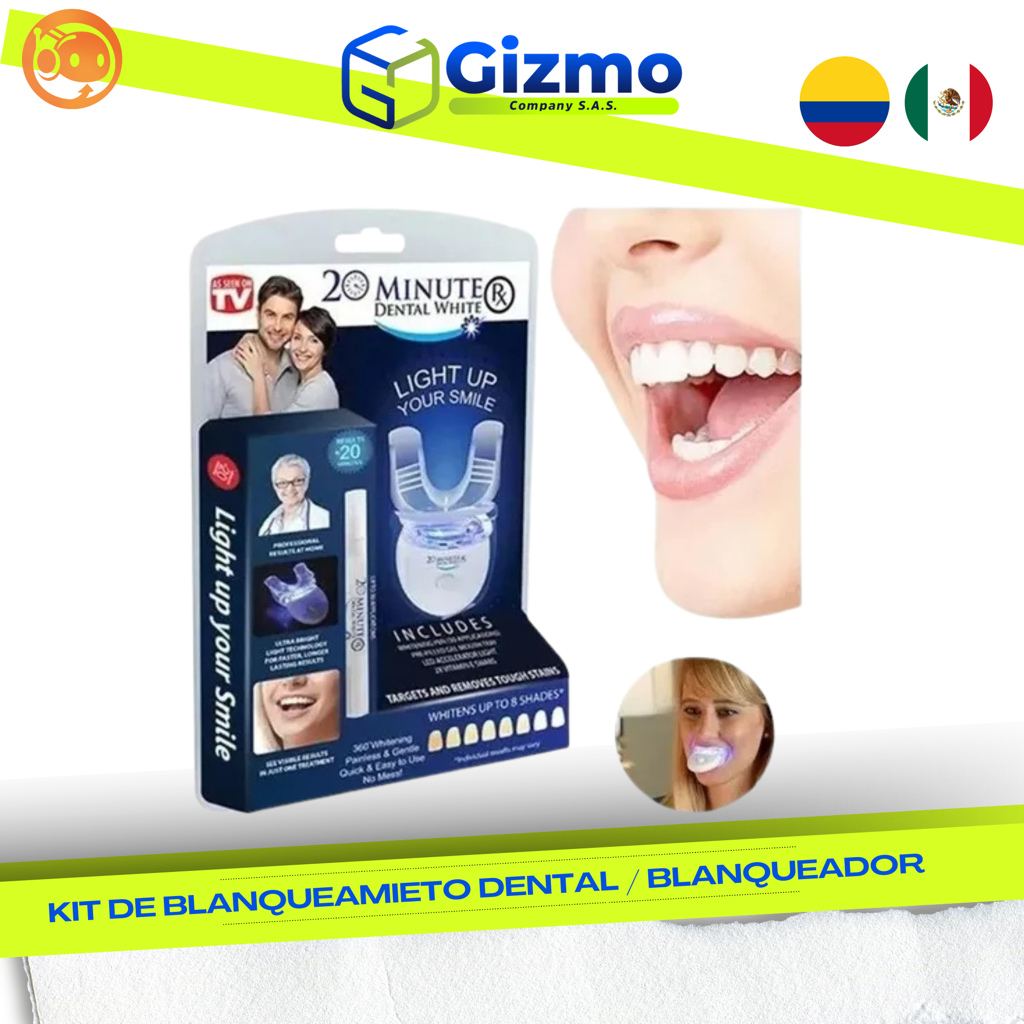 Kit de Blanqueamiento Dental